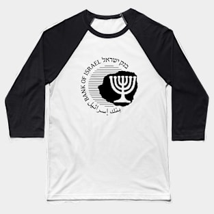 Bank of Israel Baseball T-Shirt